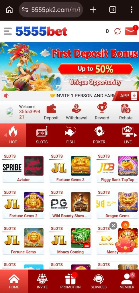 5555bet.game.download
