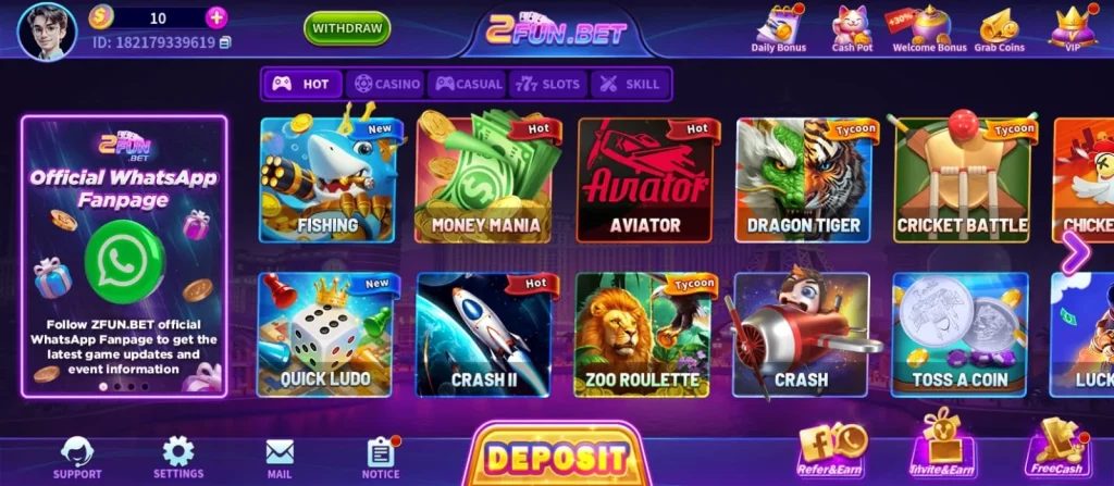 2funbet games