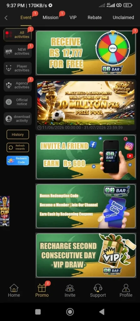 92bar game download