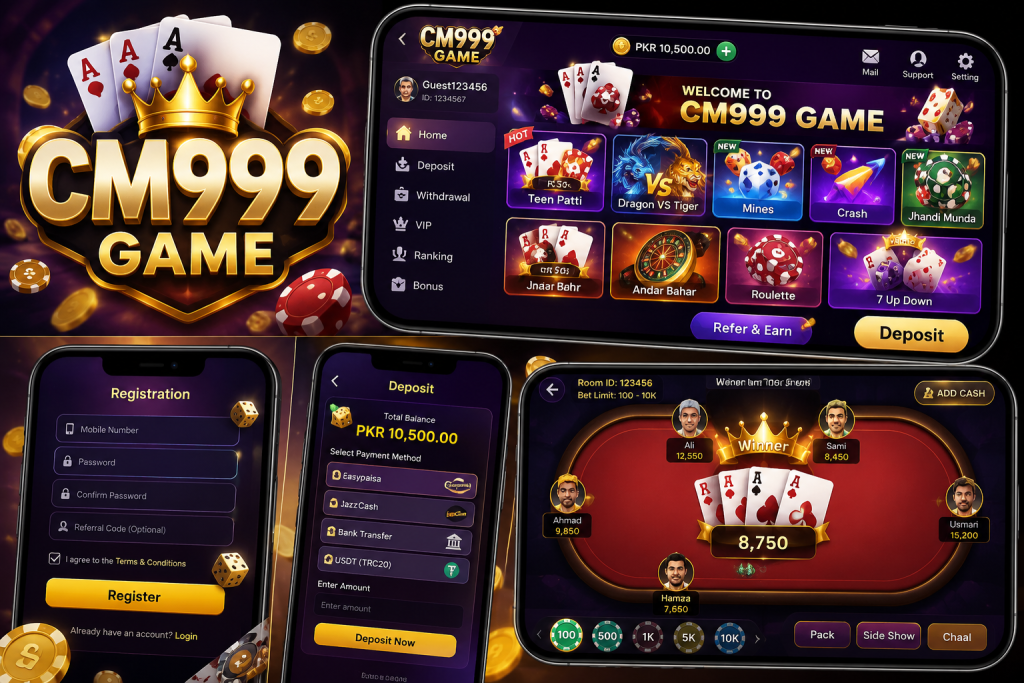 CM999 Game New Earn APP 2026