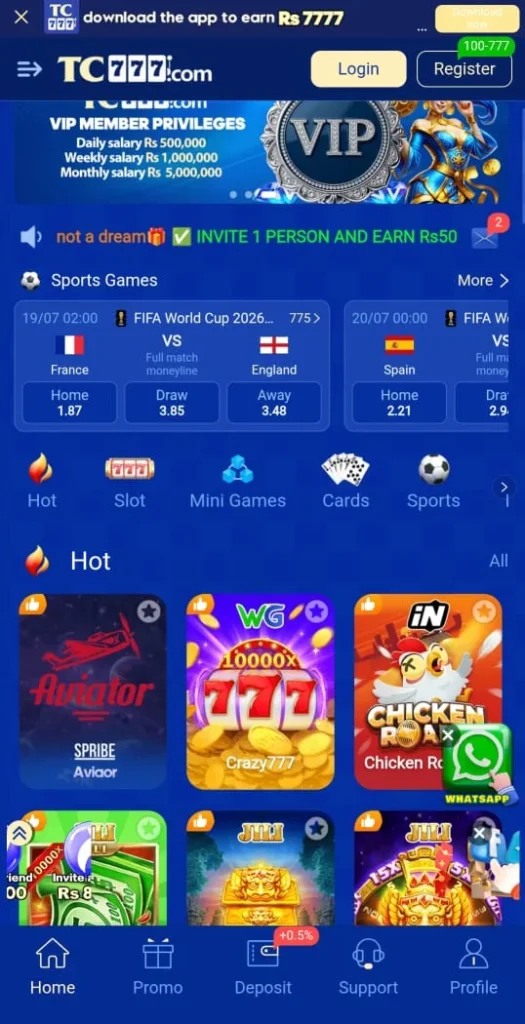 Tc777 Game Apk